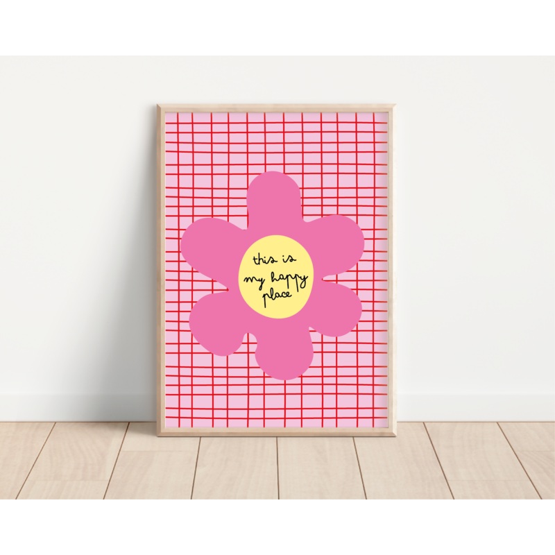 A4 This Is My Happy Place print