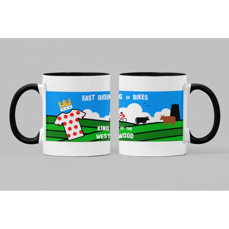 Cycling Mug KING OF THE WESTWOOD Design