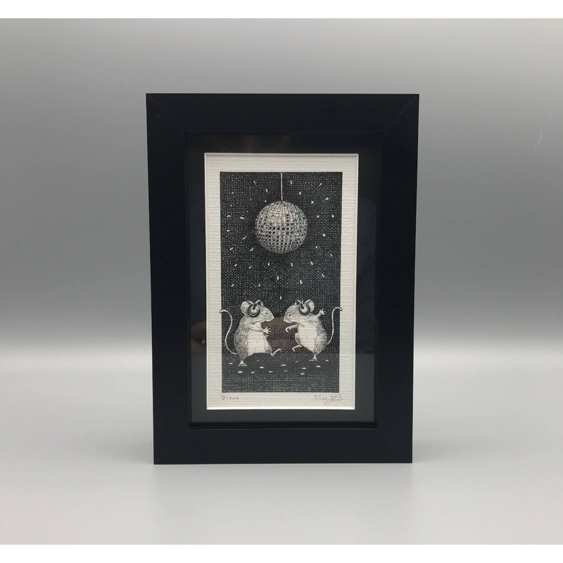 Disco – Framed Limited Edition Print by Jenny Davies