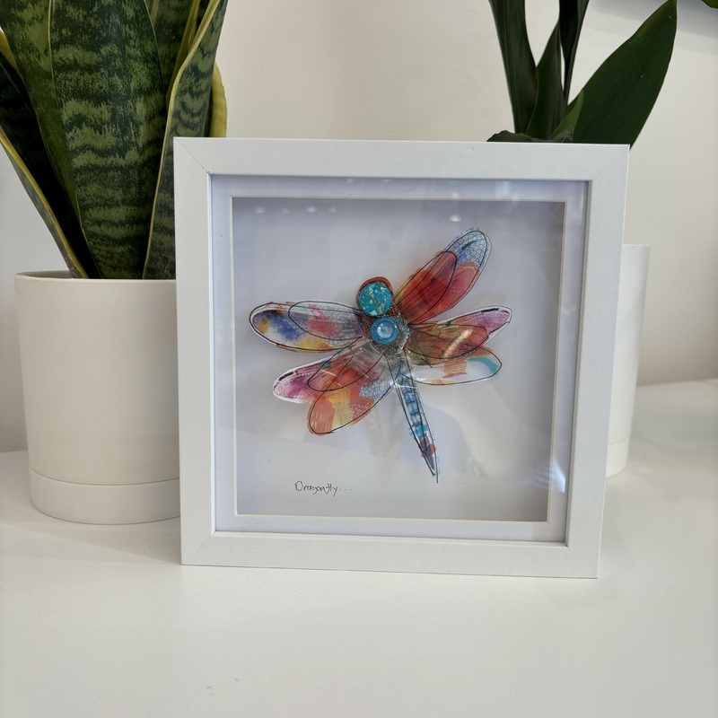 Dragonfly Framed Artwork