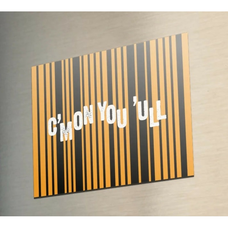 Hull City Magnet ”C’MON YOU ULL” Design