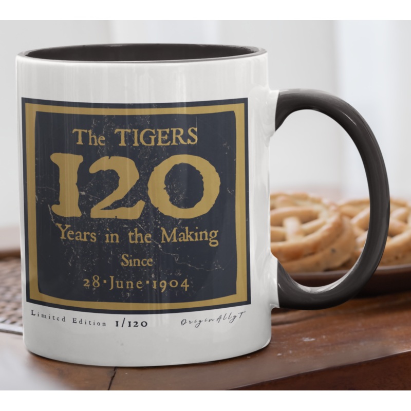 Hull City Mug LIMITED EDITION 120 YEAR ANNIVERSARY Design