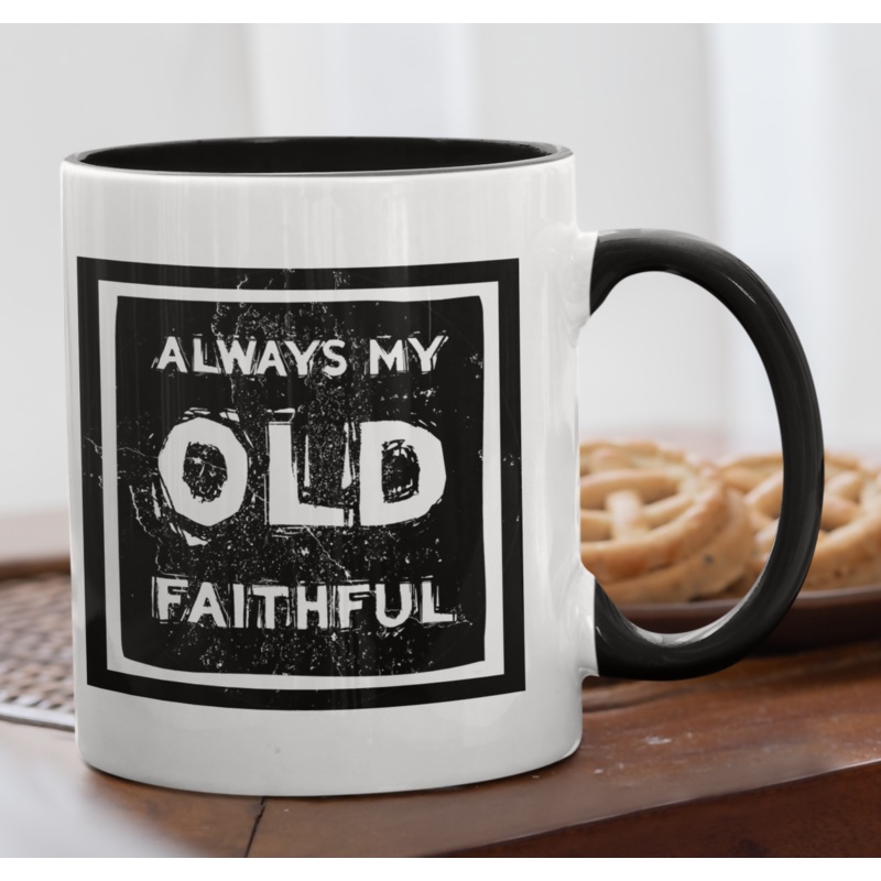 Hull FC Mug ALWAYS MY OLD FAITHFUL Design