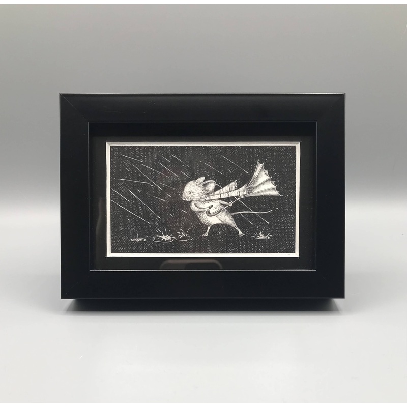 Just…Keep…Going! – Framed Limited Edition print by Jenny Davies