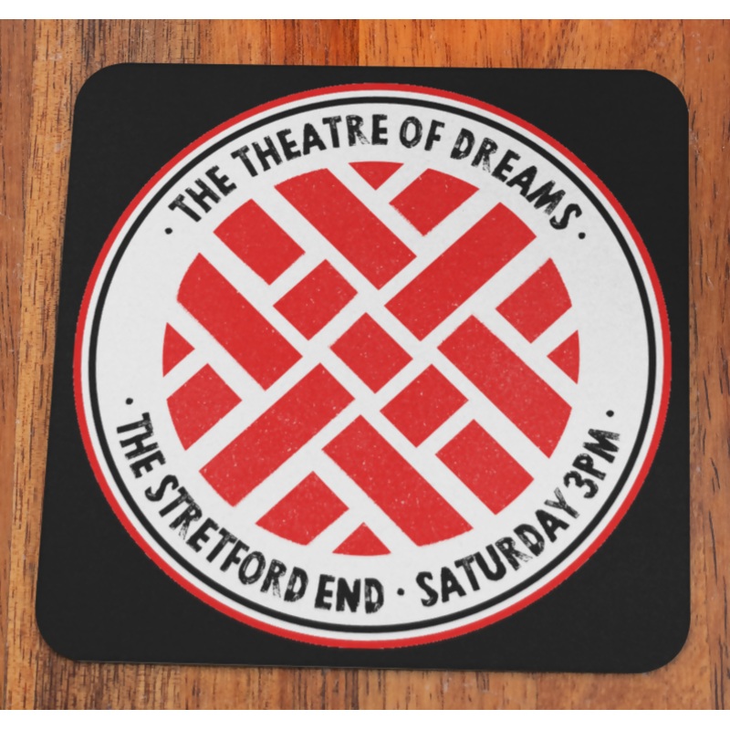 Manchester Utd Coaster KNOT Design