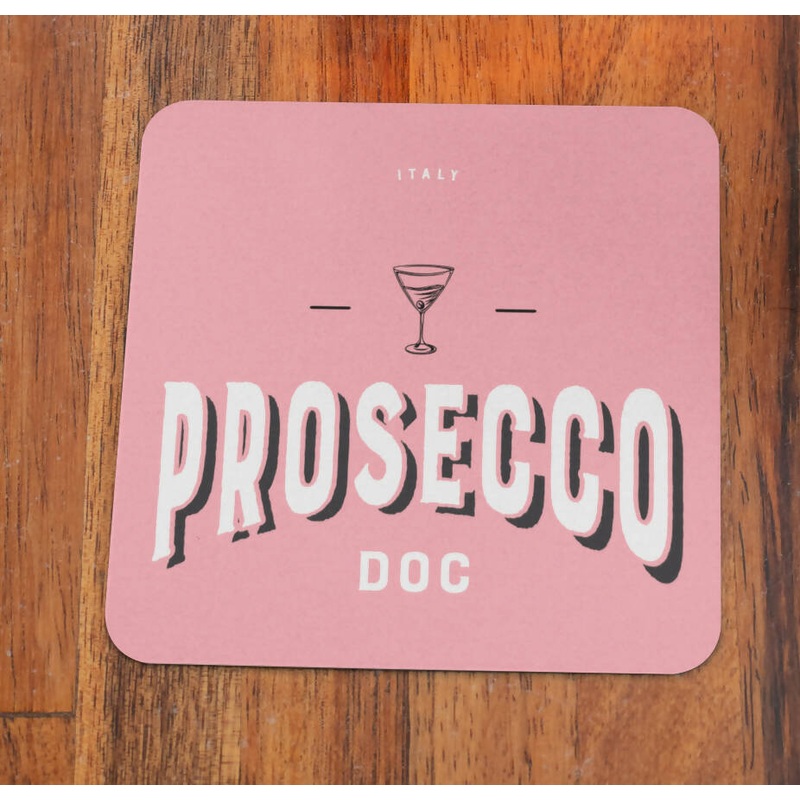 Prosecco Drinks Coaster