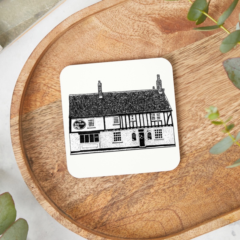 ‘The Sun Inn’ Pub Coaster