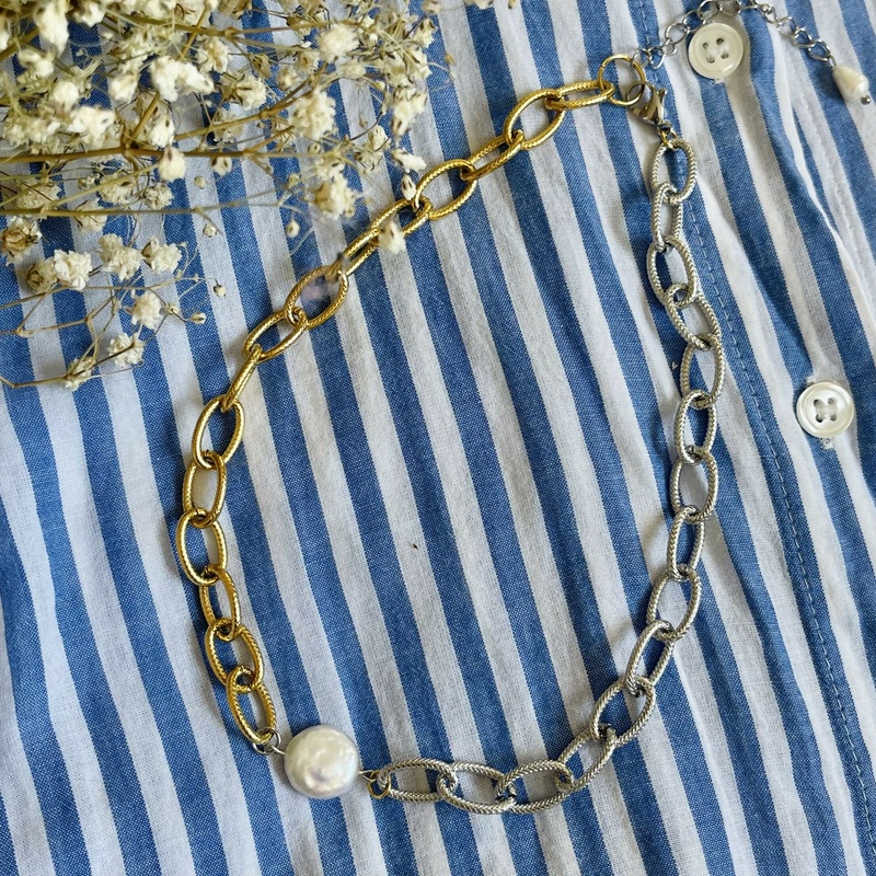 Bicolor Necklace|Bracelet|Necklace