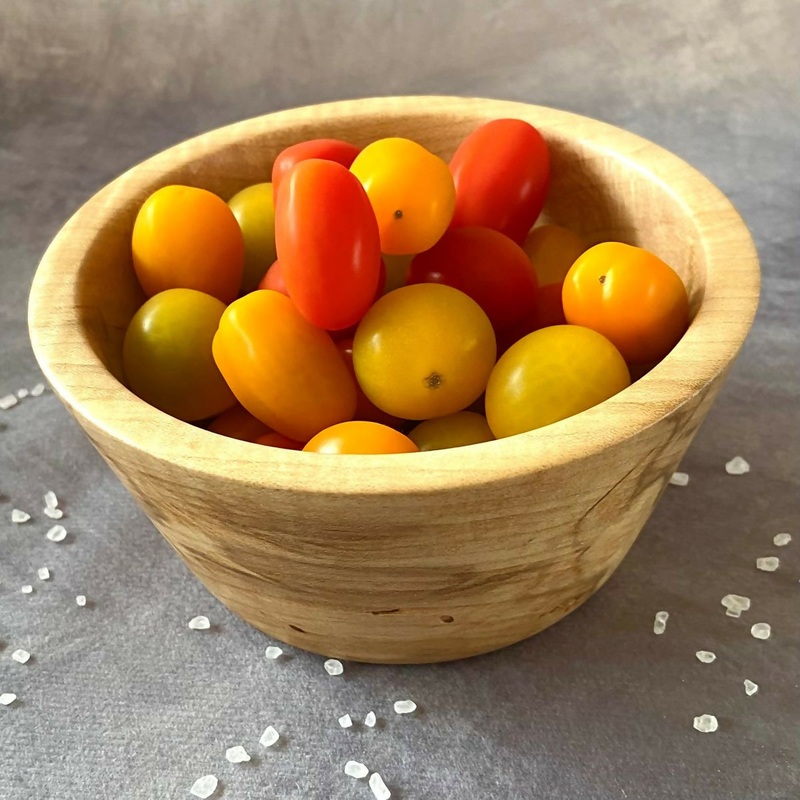 Hand Turned English Sycamore Bowl