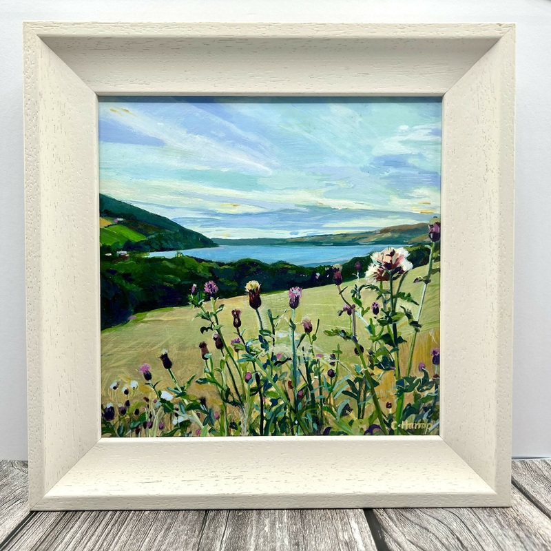 Loch Ness Original Acrylic Painting