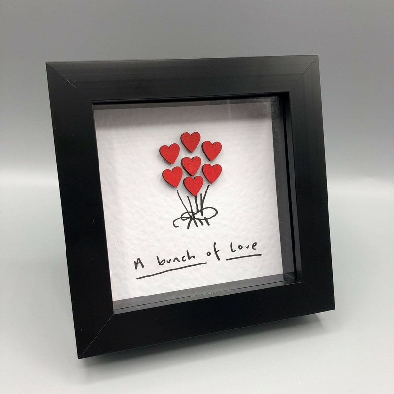 Mini Hearts Frame|A Bunch of Love White Frame|You’re The Best Of The Bunch|A Bunch of Love Black Frame