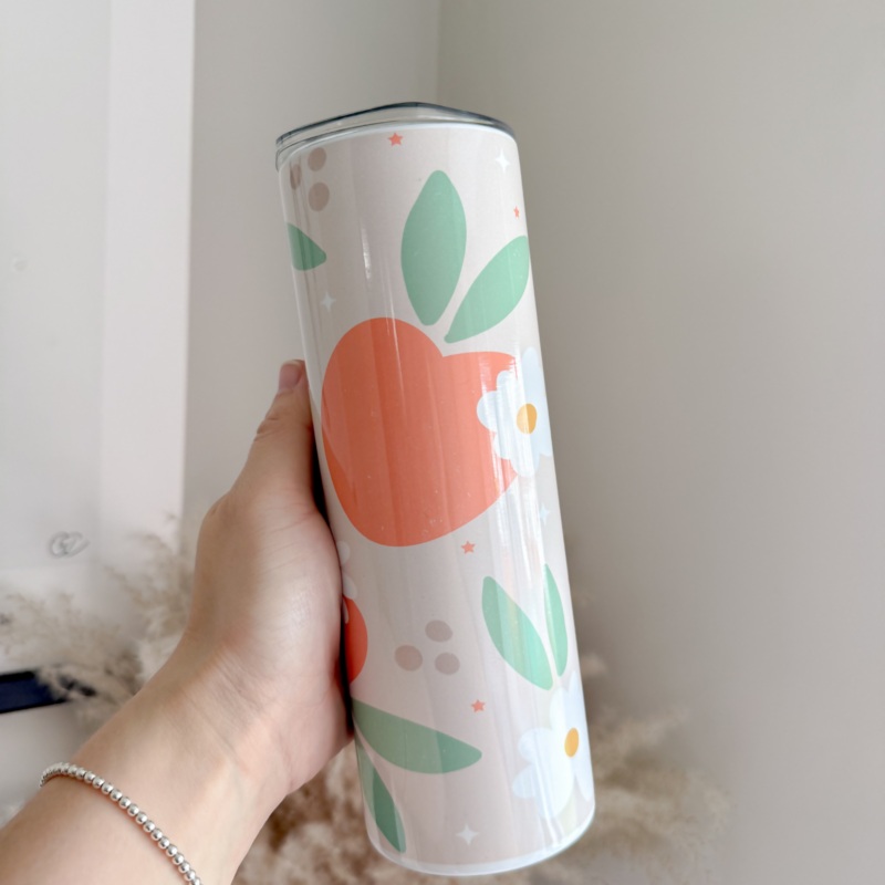 Peachy 20oz Stainless Steel Tumbler