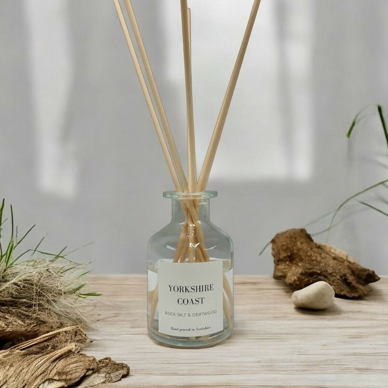 Yorkshire Coast – Rock Salt and Driftwood Reed Diffuser – 100ml