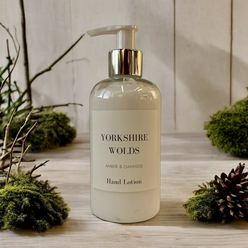 Yorkshire Wolds – Amber and Oakmoss Hand Lotion 250ml