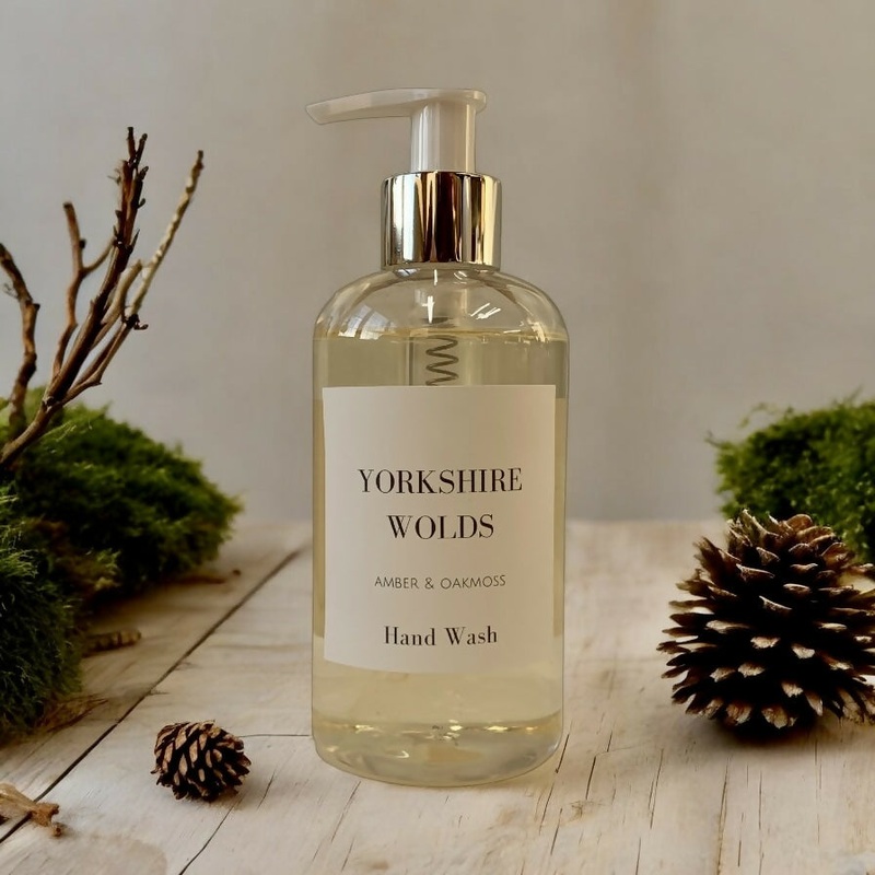 Yorkshire Wolds – Amber and Oakmoss Hand Wash 250ml