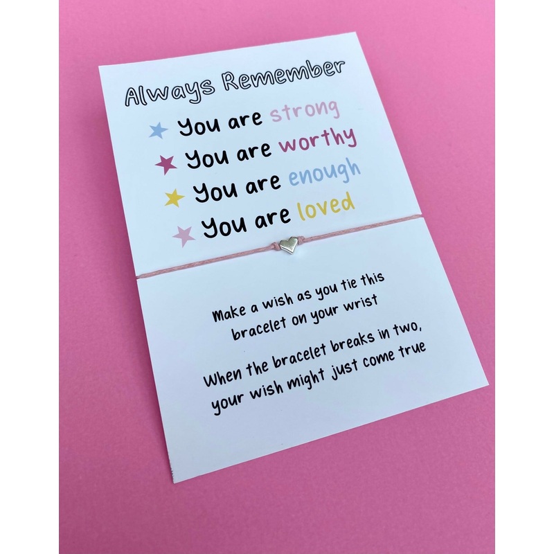 Affirmation Wish Bracelet