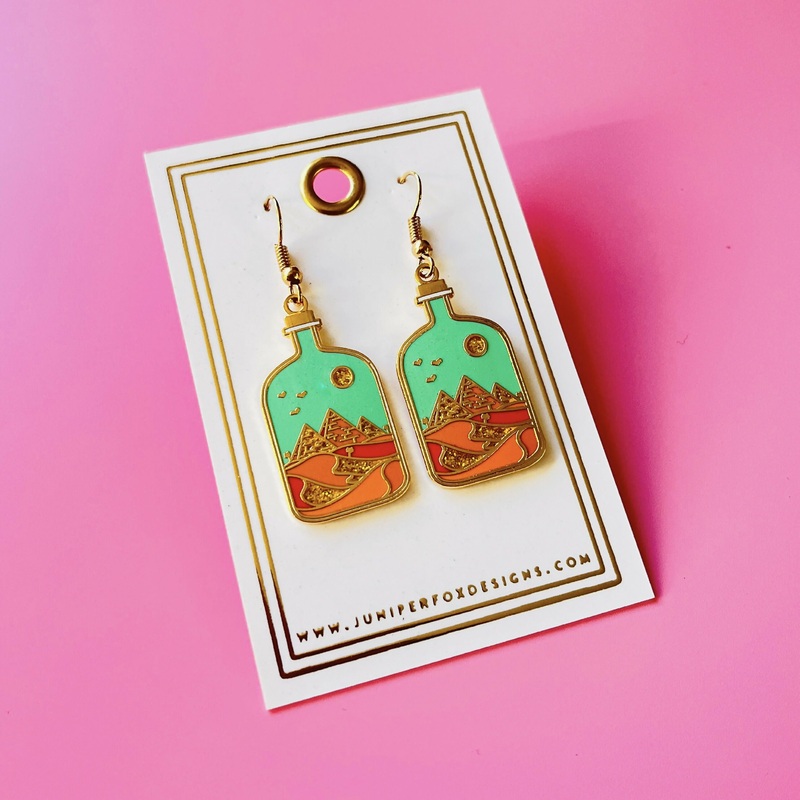 Earrings – Pyramid