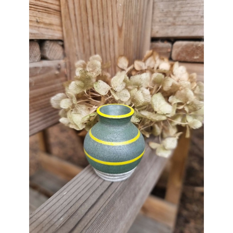 Green Miniature Flower Vase