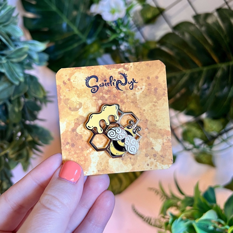 Honey Bee Enamel Pin