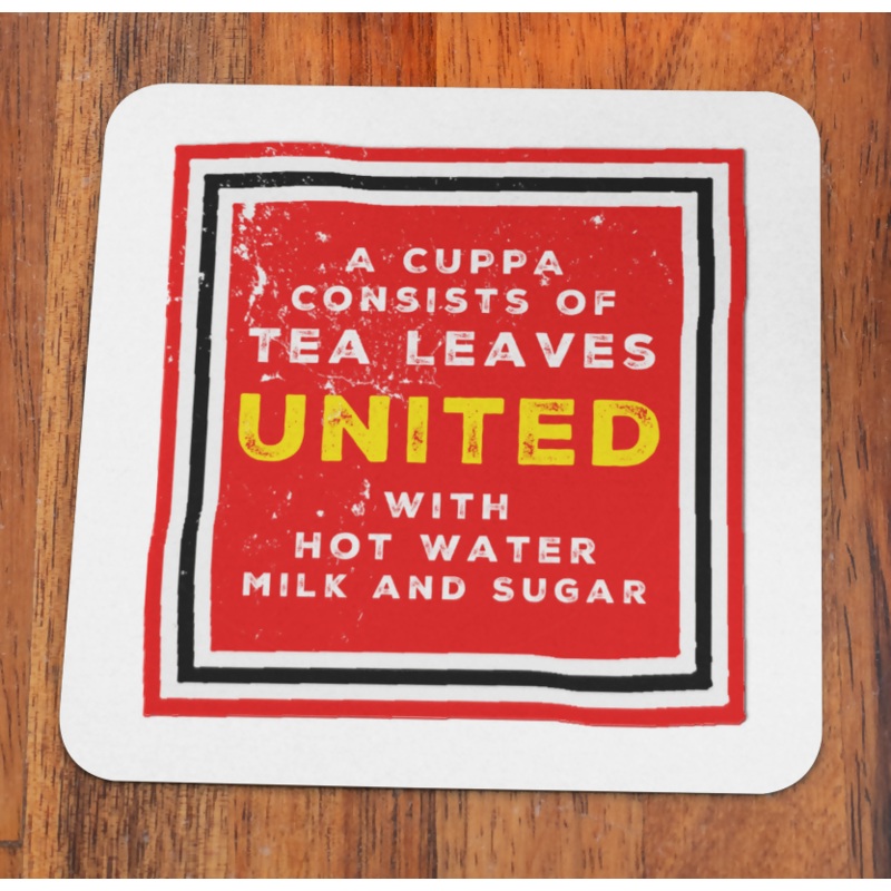 Manchester Utd Coaster RECIPE Design