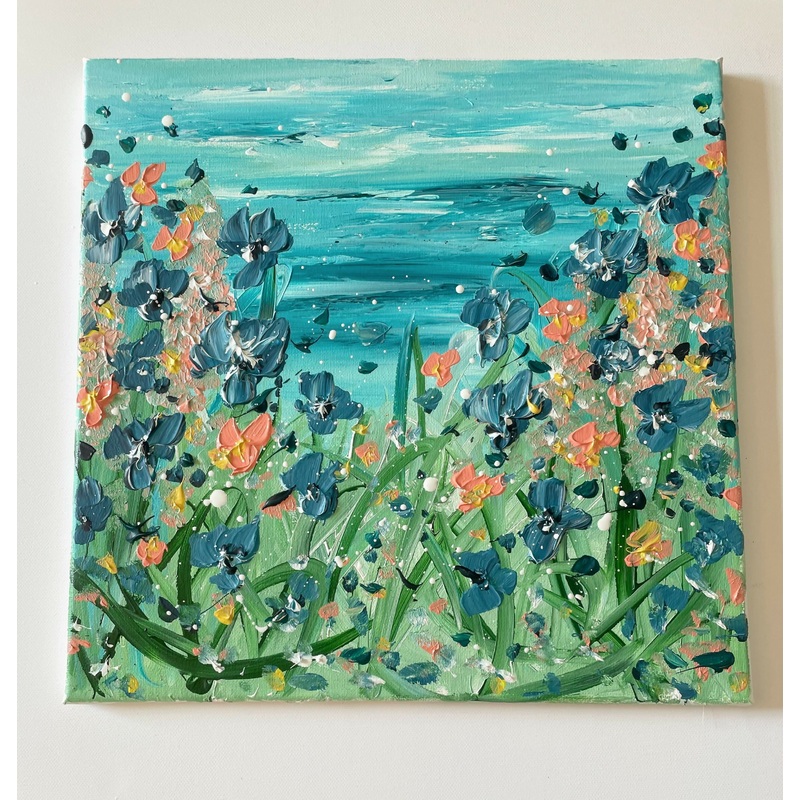 Ocean Wanders – Original Acrylic Painting