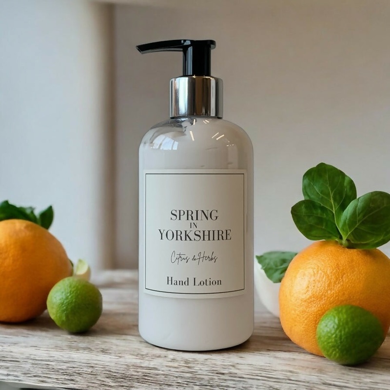 Spring in Yorkshire – Citrus and Herbs Hand Lotion 250ml