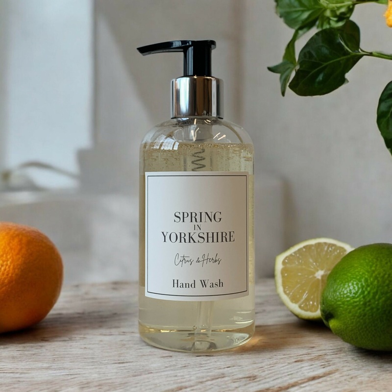 Spring in Yorkshire – Citrus and Herbs Hand Wash 250ml