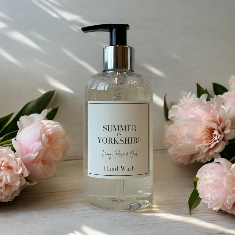 Summer in Yorkshire – Peony, Rose and Oud Hand Wash 250ml