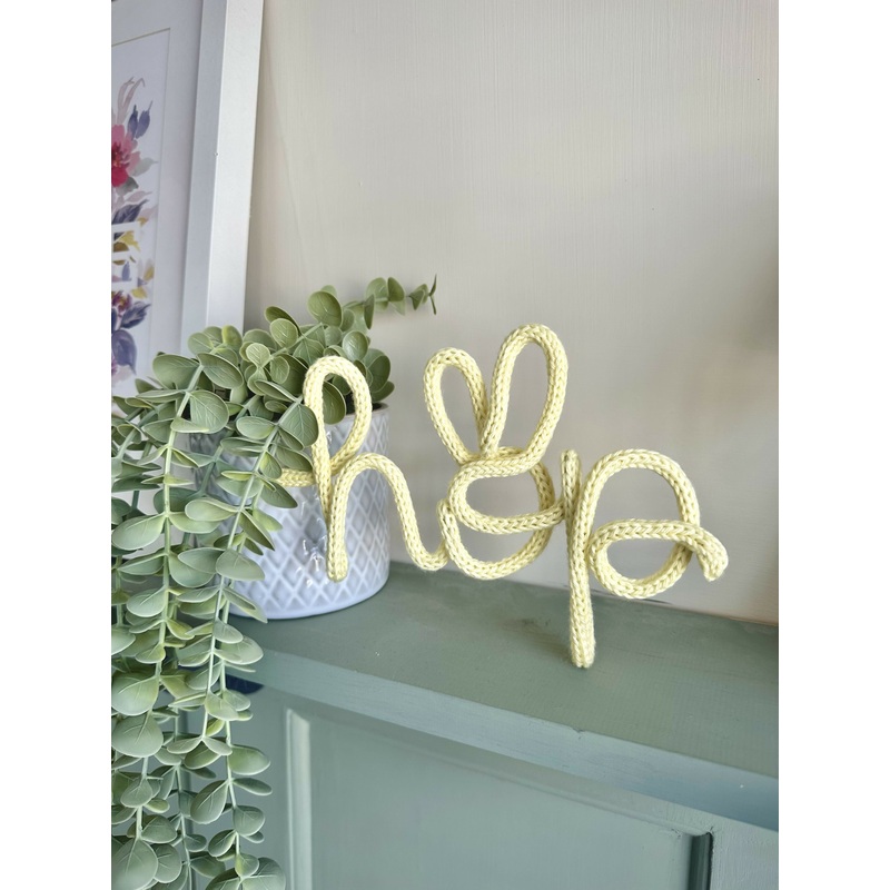 Hop Wire Art|Hop wire art – lemon|Hop wire art – lilac