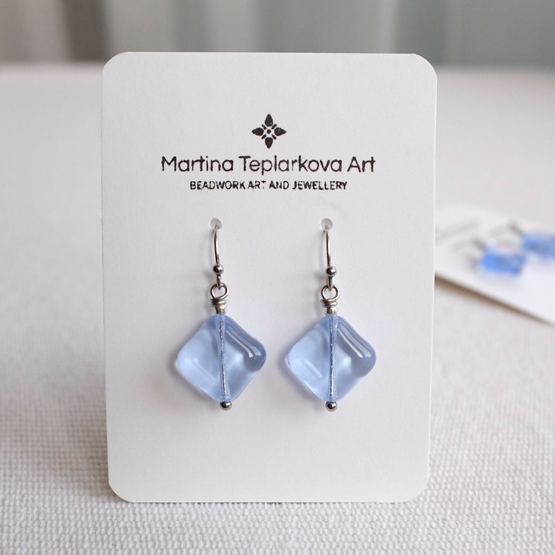 Light Blue Earrings