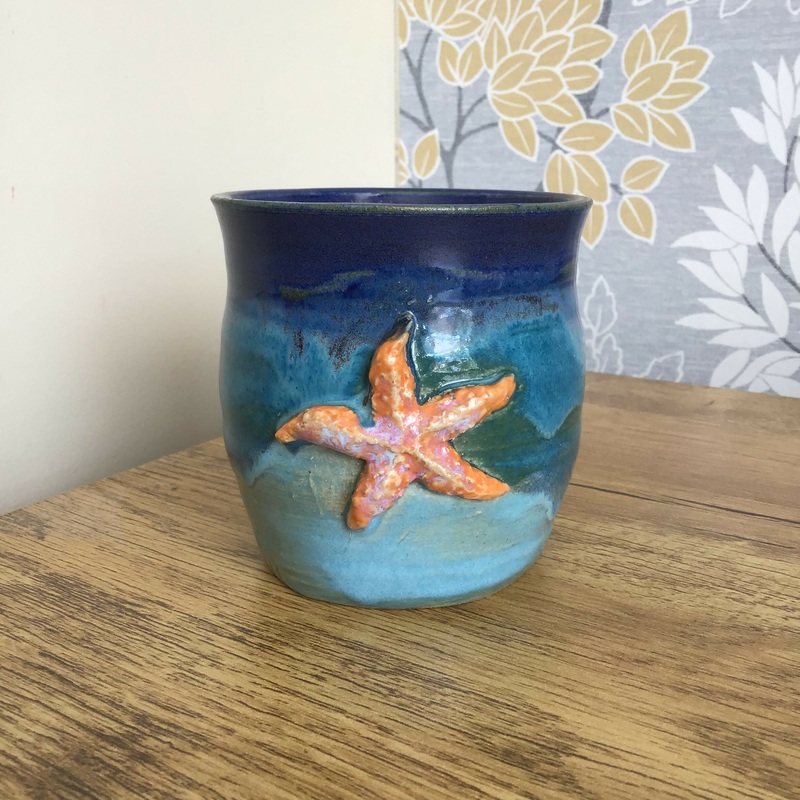 Starfish Pot|Dark Blue Pot