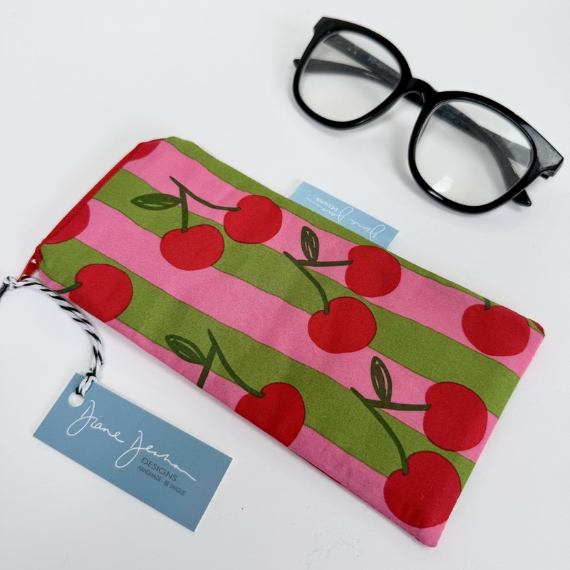 Glasses Case – Red Cherry