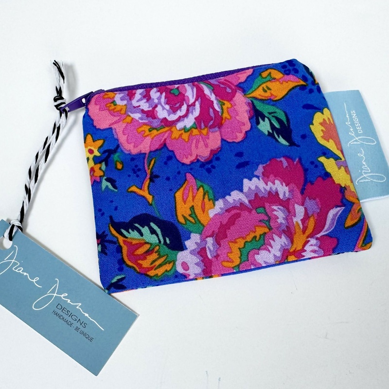 Small Coin Purse – Vibrant Floral