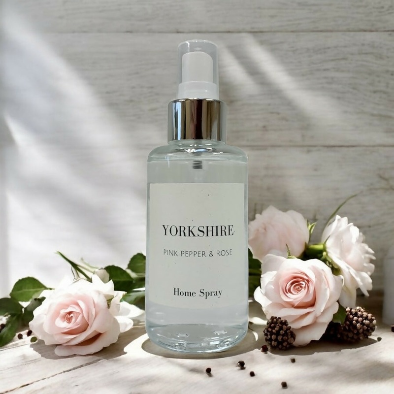 Yorkshire – Pink Pepper and Rose Home Spray – 100ml