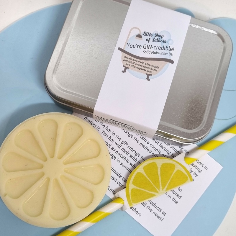 You’re GIN-credible Solid Moisturiser Bar