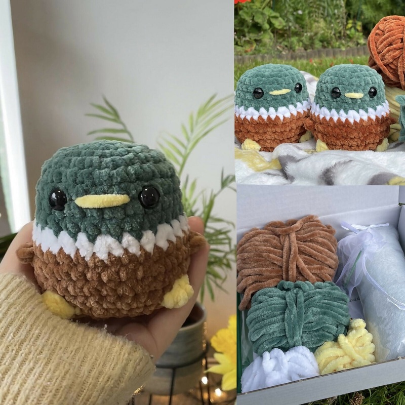 Chubby Duck Crochet Kit | MAKE YOUR OWN