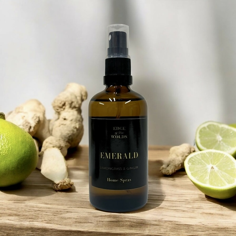 Emerald Home Spray – Lemongrass and Ginger – 100ml