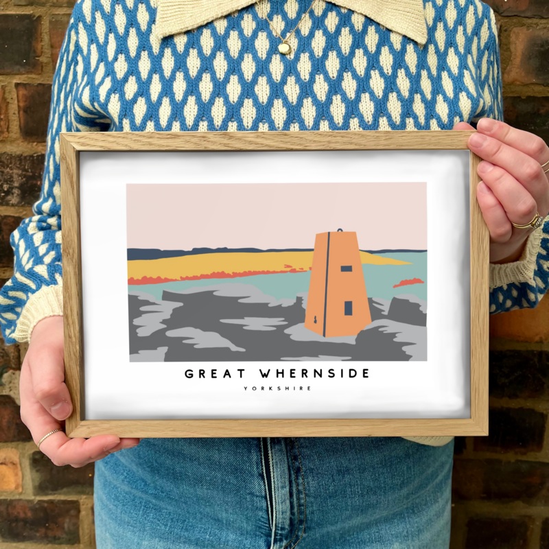 Great Whernside Print|A5|A4|A3