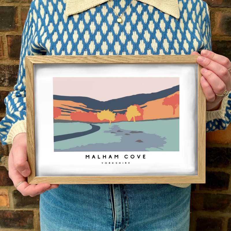 Malham Cove Print|A5|A4|A3