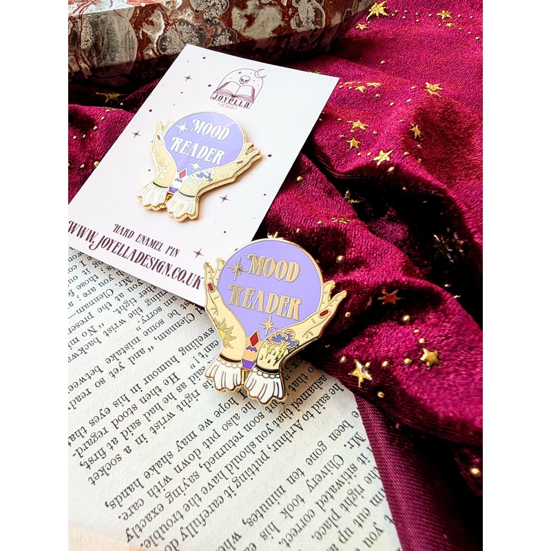 Mood Reader Enamel Pin