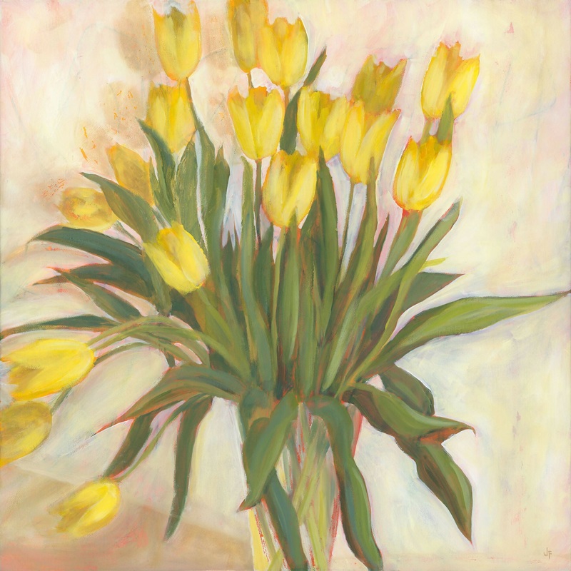 Yellow Tulips – Card