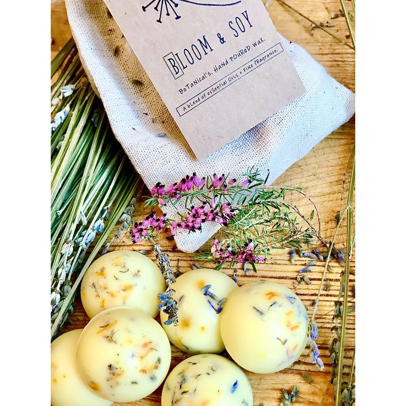 REFRESH ESSENTIAL OIL, 6 BOTANICAL SOY WAX MELTS