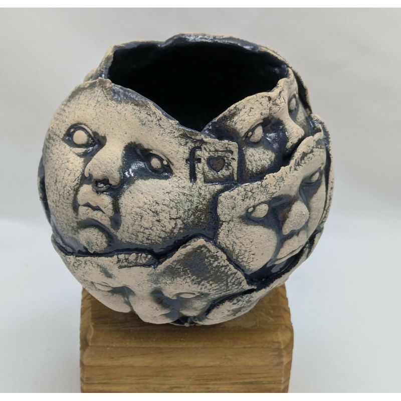 Ceramic Face Bowl