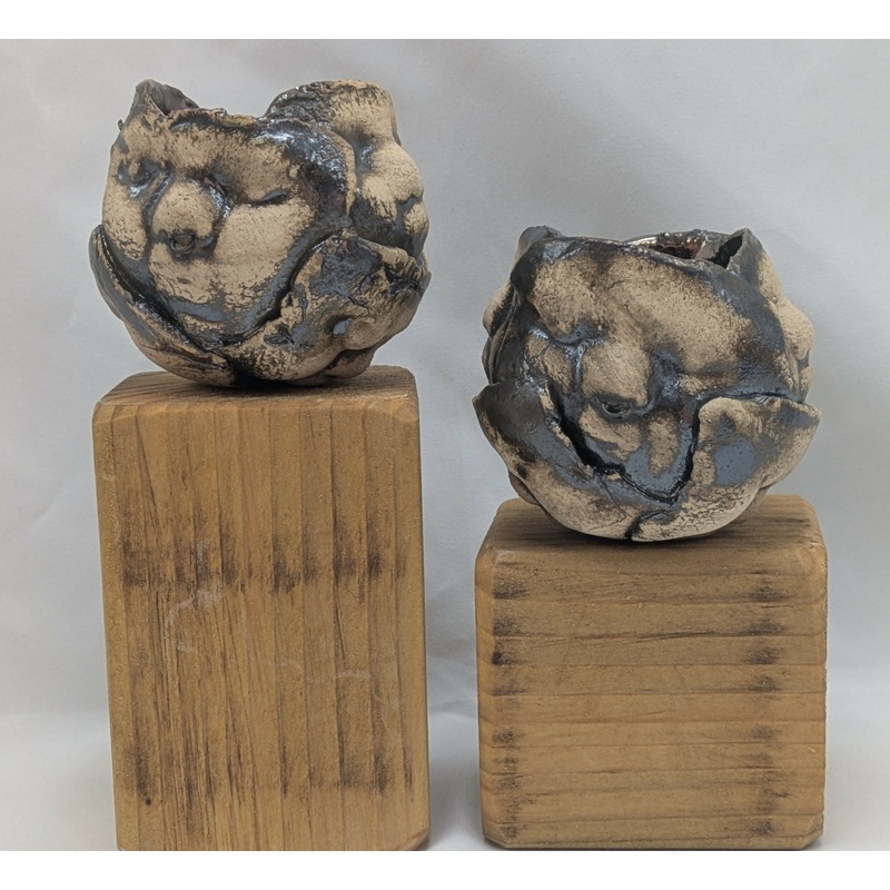 Ceramic Face Tea Lights|Bigger Tealight