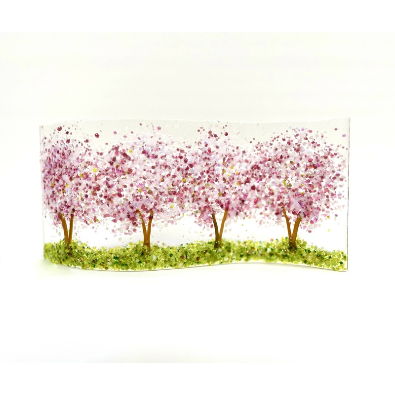 Cherry Blossom Trees Wave