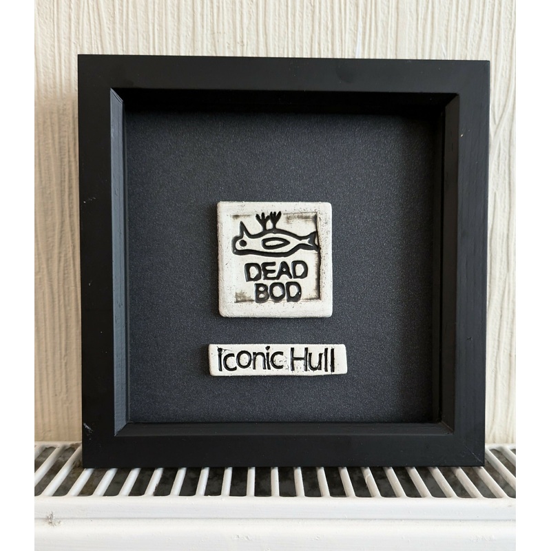 Dead Bod Framed Ceramics