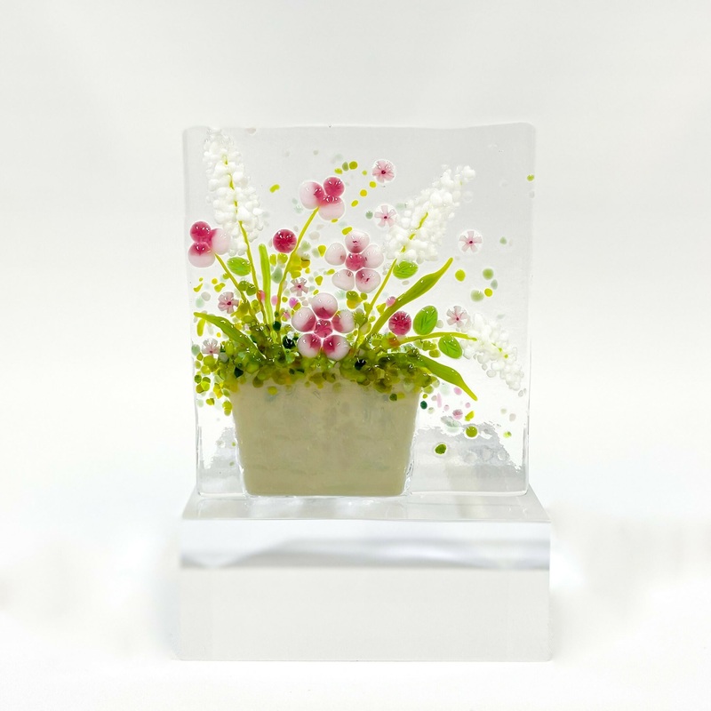 Flower Pot Tea Light|Pink/White Flower Pot Tea Light|Yellow/Red Flower Pot Tea Light