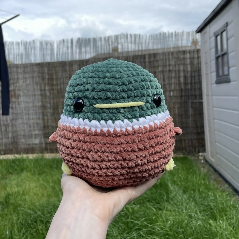Large Crochet Chubby Duck|Large Chubby Duck