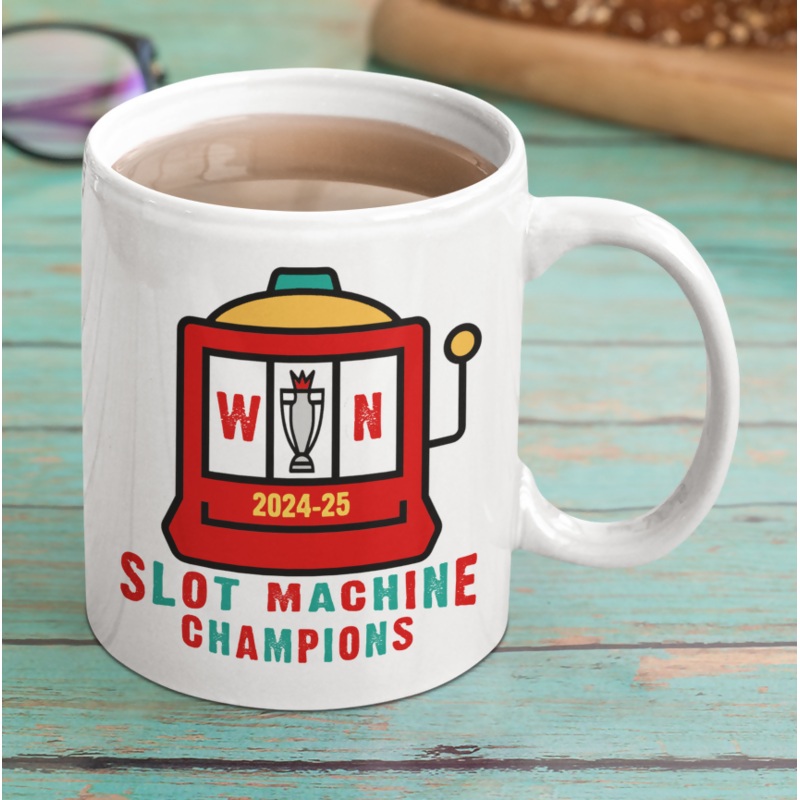 Liverpool Mug SLOT MACHINE Champions 2024-25 Design