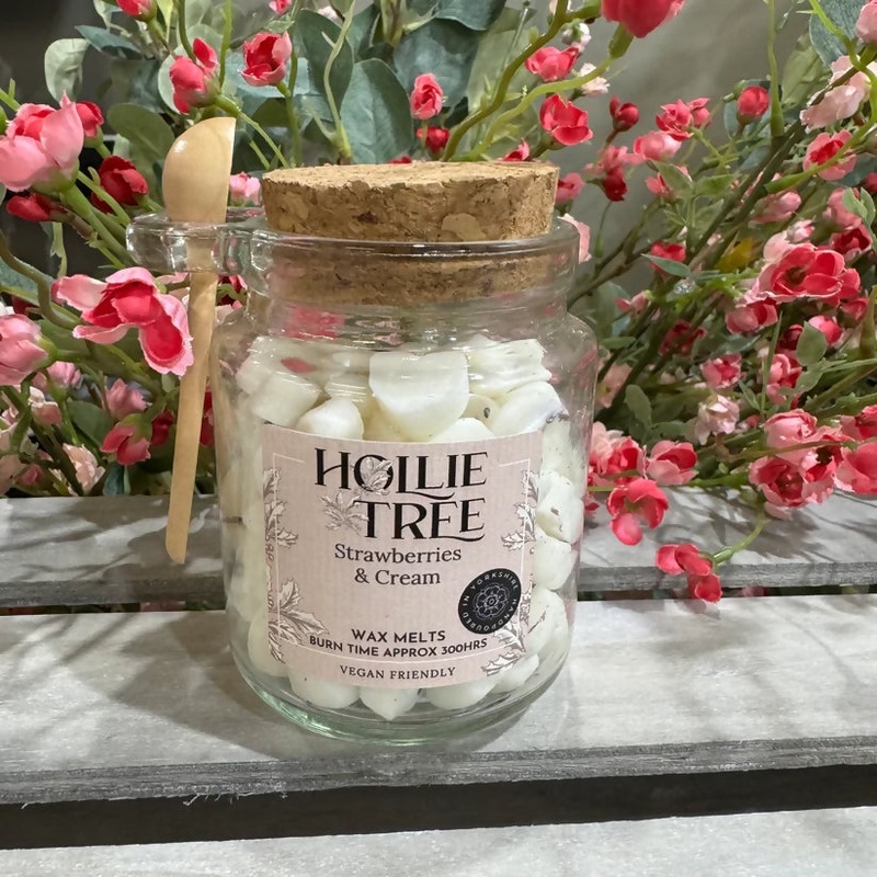 Strawberries & Cream Melting Pot Wax Melts